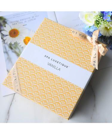 Spa Luxetique Women's Care Set 6 x Bath and Care Boxes Vanilla Gift Set Including Hand Cream Shower Gel Foaming Bath B - Buy Online on GoSupps.com