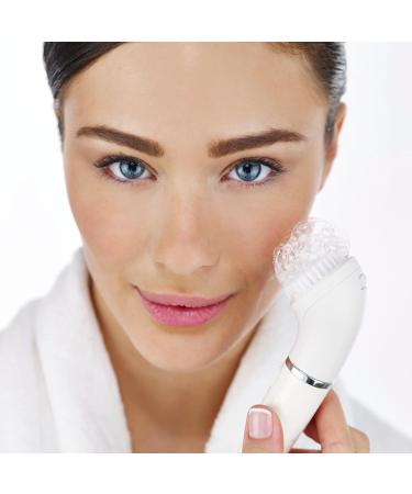 Braun FaceSpa Facial Cleansing Brush for Women - Replacement Brushes Normal (2 Pack) for SE80n - White International Shipping Available - Buy Online on GoSupps.com