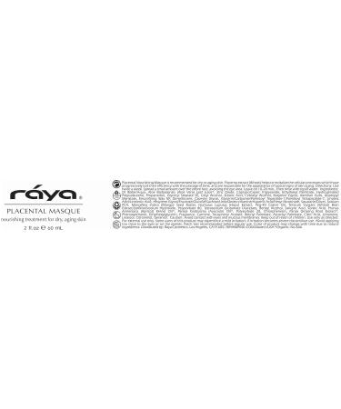 Raya Placental Masque (606) - Nourishing Facial Treatment Mask for Dry & Aging Skin | Revitalize & Reduce Wrinkles | International Shipping Available - Buy Online on GoSupps.com