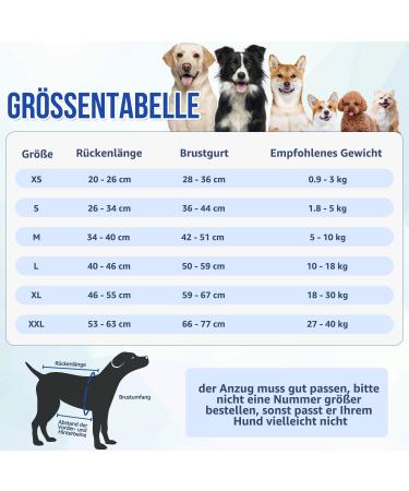 Slowton Dog Recovery Suit - Soft Breathable Anti-Wound Zippered Bodysuit for Male Dogs Post Surgery - XL Gray - Buy Online on GoSupps.com