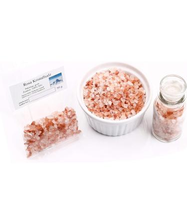  Feine W rze Pink crystal salt from Pakistan (known as Himalayan salt) - Gourmet natural stone salt odorless premium quality gluten-free - 50g - Buy Online on GoSupps.com