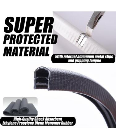 MAXPRO Skateboard Deck Guards - Durable Shock Absorbing Rubber Cover with Nose and Tail Guard for Longboard Protection - Buy Online on GoSupps.com