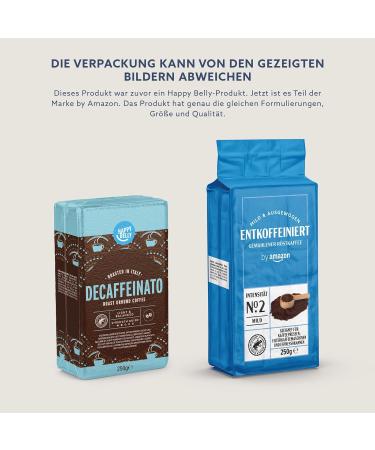 Buy Disgusted Ground Coffee Powder - Light Roast 1kg (4x250g) - Rainforest Alliance Certified - Decaffeinated - Formerly Happy Belly - Buy Online on GoSupps.com