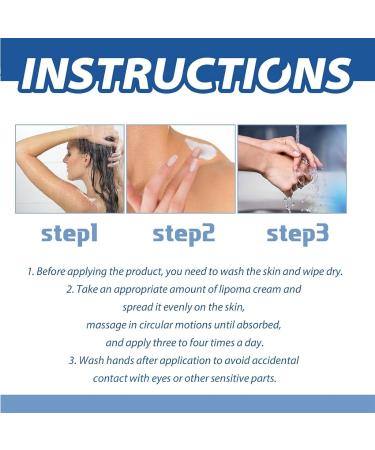 Lipoma Removal Cream Lipoma Elimination Cream Natural Herbal Lipoma Soothing Cream Effective Lipoma Care Cream Cream Relieve Varicose Veins Instant Tumor Removal Cream Skin Anti Swelling Cream - Buy Online on GoSupps.com