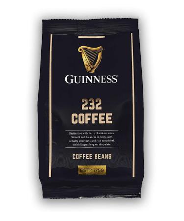 Exclusive Guinness Coffee '232' Brew - Roasted Coffee 227g by Tiki Tonga Coffee Roasters. Roasted in The United Kingdom (227g Coffee Beans) Original 227 g (Pack of 1)