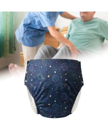 Amagogo Adult Fabric Diaper - Washable Adjustable Reusable Soft & Fast-Drying - Space Traveler XXL - Buy Online on GoSupps.com