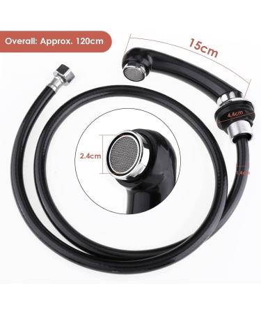 Efficient & Flexible Salon Shampoo Shower Head Sprayer Durable & Sleek Design Easy Installation with Home Spa Experience Compatible for Barber Shops & Hair Salons - Buy Online on GoSupps.com