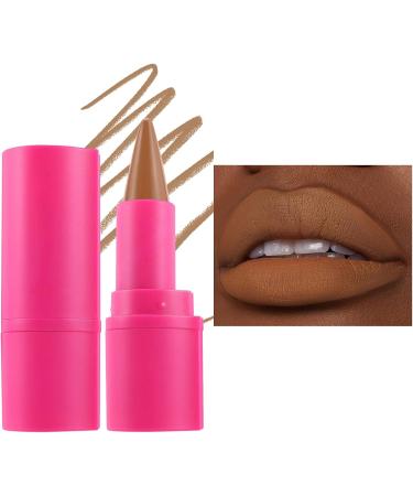 WJnflQN Lip Contour Stick with Color 36g Velvet Finish Cosmetic Waterproof Product Long Lasting Matte Finish Lipstick and Lip Liner Set for Girlfriend Mom Lady Travel Party 04 - Buy Online on GoSupps.com