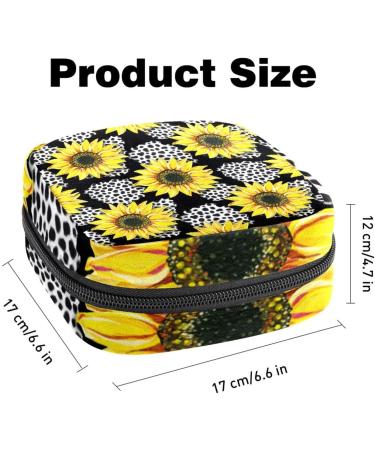 Gold Marble Women's Bandage Storage Bag | Portable Menstrual Pad & Cup Bag | Stylish Teen & Adult Organizer | 4.7x6.6 in - Buy Online on GoSupps.com