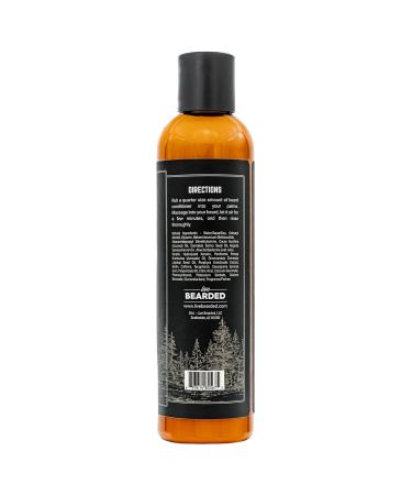 Live Bearded Beard Conditioner - Canyon - All-Natural Facial Hair Care with Biotin & Oils - 8 oz - Strengthens & Softens - Made in the USA - Buy Online on GoSupps.com