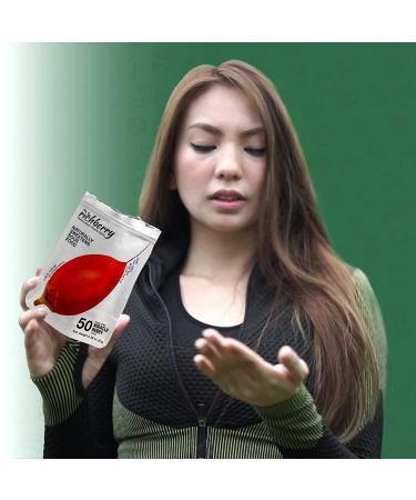Richberry Miracle Berry Halves (8g) - 50 Pack, Sweetens Sour Foods, Premium Freeze-Dried Fruits, Vegan-Friendly - Buy Online on GoSupps.com