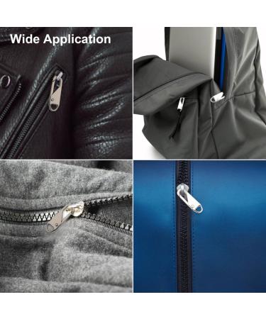 20-Piece Zipper Replacement Set | Metal Zipper Handles & Puller Tabs for Easy Repair | International Shipping Available - Buy Online on GoSupps.com