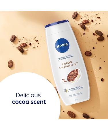 NIVEA Cocoa Butter & Macadamia Oil Body Wash 3x500mL - Buy Online on GoSupps.com