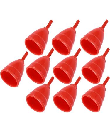 Women's Reusable Silicone Menstrual Cup - 10 Pack | Eco-Friendly Female Hygiene Care - Buy Online on GoSupps.com