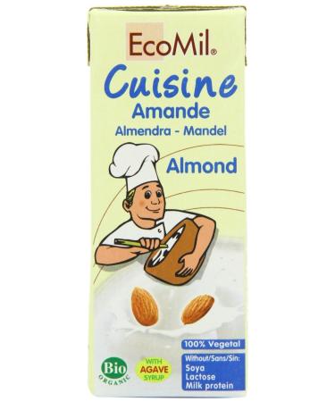 Ecomil Cuisine Bio Chef Cr me Amande 200 ml (lot de 12)