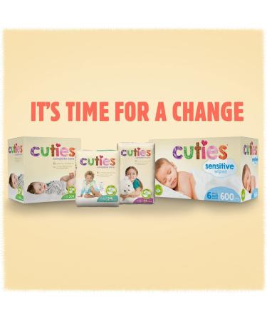 Cuties Skin Smart Diapers | Size 5 (152 Count) | Absorbent & Hypoallergenic with Secure Tabs - Buy Online on GoSupps.com