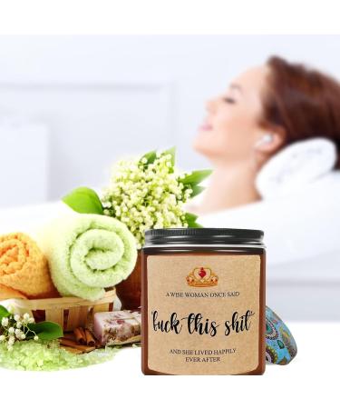 Unique Birthday Gifts for Women - Lavender Scented Candle | Get Well & Funny Christmas Gifts for Sisters Besties & Girlfriends - Buy Online on GoSupps.com