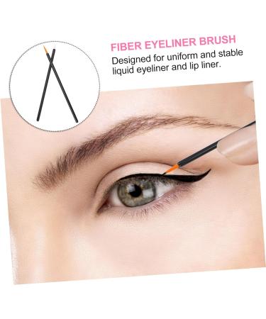 FOYTOKI 100pcs Disposable Eyelash Brush Makeup Eyeliner Brush Eye Makeup Brush Eye Tool Brush Cosmetic Eye Brush Eyeliner Fiber Brush Makeup Brush Applicator Fiber Eyeliner Brush - Buy Online on GoSupps.com