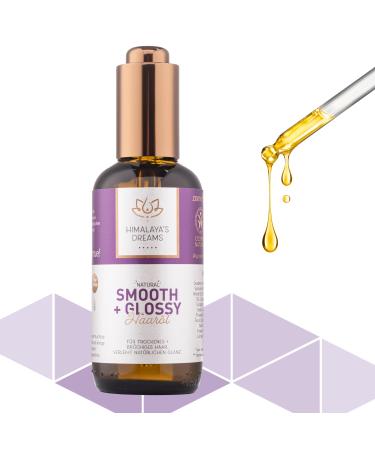 himalayasdreams Himalaya's Dreams Hair & Beard Oil 100ml with Handy Measuring Pipette - Vegan Natural Cosmetics with Argan Oil Organic Sesame Oil Jojoba Rosehip Seed Oil