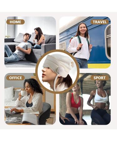 Ikeener 360 Electrical Head Massage Device - Portable Heat & Kneading Cap for Pain Relief Stress Relief & Deep Sleep - 4 Adjustable Modes - Buy Online on GoSupps.com