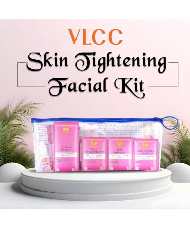 Buy VLCC Skin Tightening Facial Kit 6 Facials (240gm+12ml) | Enhance Your Skin's Firmness | Fast International Shipping - Buy Online on GoSupps.com