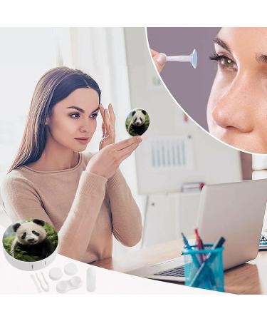 Cute Panda Bear Contact Lens Case | Portable Travel Storage Box for Contacts - Shop Now - Buy Online on GoSupps.com