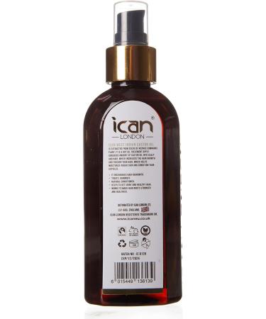 ICAN LONDON 100% PURE & NATURAL WEST INDIAN CASTOR OIL 150ML - Buy Online on GoSupps.com