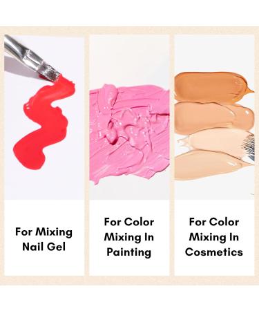 Makartt Gel Nail Polish Palette Paper - 50PCS Portable Waterproof Nail Art Mixing Tool for Home Salon & Makeup - Buy Online on GoSupps.com
