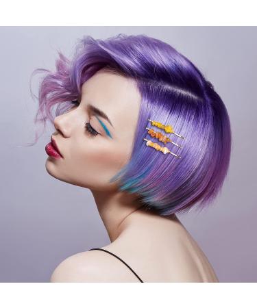 HINZIC 25Pcs Crystal Hair Pins - Colorful Gemstone Bobby Hair Jewelry for Women and Girls - Buy Online on GoSupps.com