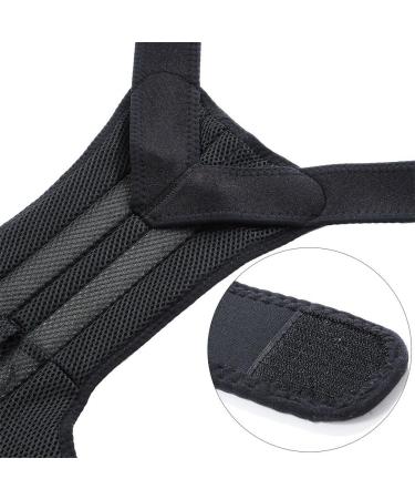 Adjustable Posture Corrector Brace & Lumbar Support Band - XXL (Waist 43.3-49.2) for Back & Shoulder Relief - International Shipping Available - Buy Online on GoSupps.com