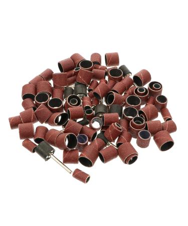 minkissy Nail Polishing Circle Nail Art Equipment Manicure Sanding Band Nail Drill Bits Sanding Bands Nail Polishing Bands Nail Art Accessories Sandpaper To Rotate Pedicure Nail Supplies