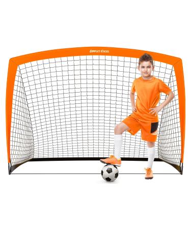 Dimples Excel Soccer Goal Soccer Net for Kids Backyard 1 Pack 5' x 3'6"