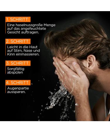 L'Or al Men Expert Hydra Energy Facial Cleansing Gel for Men - Refreshing & Nourishing 100ml - Buy Online on GoSupps.com