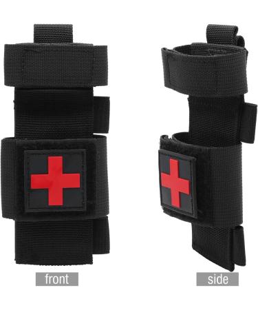 Yoncono Tactical Tourniquet Holder - Portable Military First Aid Storage Bag for Medical Trauma Scissors | Best for Emergency Kits - Buy Online on GoSupps.com