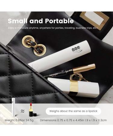 YTD Likomey Handheld UV LED Nail Lamp - Quick Dry Mini Portable Light for Gel Polish Rechargeable & Foldable Stand - Buy Online on GoSupps.com