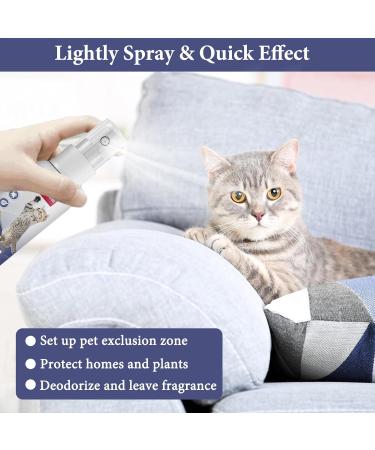 Wusanna Cat Spray - Anti-Scratch & Cat Defense Spray (50ml) for Indoor & Outdoor Use | Protect Furniture from Scratching - Buy Online on GoSupps.com