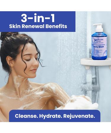 Copper Peptide Body Wash Anti-Aging Skin Renewal Deep Hydration Wrinkle Reduction and Collagen Boost Soothing Paraben-Free Formula 16.9 oz - Buy Online on GoSupps.com