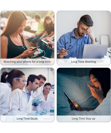 Rechargeable Eye Massage Device - Warmth & Vibration Glasses for Sleep Quality Dark Circles & Swollen Eyes - Buy Online on GoSupps.com