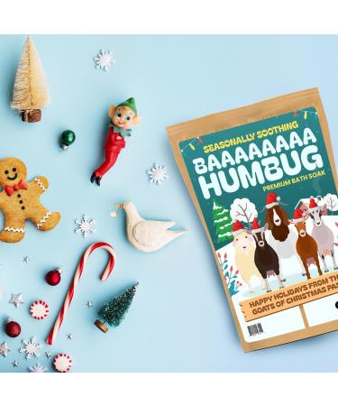 Goats of Christmas Past Bath Soak - Premium Sea Salt Gift for Teens | Funny Christmas Gag Gift for Boys & Girls | Perfect Stocking Stuffer for Animal Lovers & Goat Farmers - Buy Online on GoSupps.com