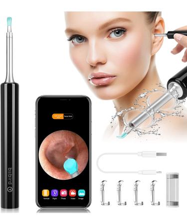 Enjoyee Wireless Ear Wax Removal Kit with 1080P HD Ear Camera for iPhone, iPad & Android - Black - Buy Online on GoSupps.com