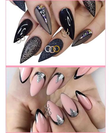 1014 Pcs Nail Art Dangle Charms Piercing Tool Set - TOROKOM Hand Drill, Jump Rings, Pliers, Tweezers - Buy Online on GoSupps.com