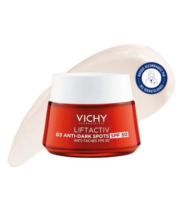 Vichy Liftactiv Anti-Dark Spot Day Cream B3 SPF50 Protects & Unifies Enriched with Niacinamide For All Skin Types 50 ml