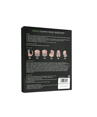 Neutriherbs Body Applicator with Wrap | Effective Natural Formula for Belly, Stomach, legs, Arms, Buttocks (5pcs) - Buy Online on GoSupps.com