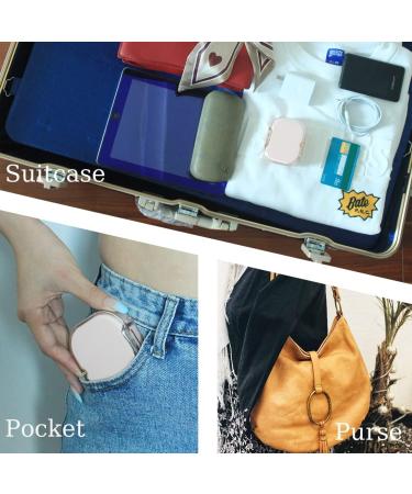 Pirversto Magnetic Travel Medication Organizer - Pill & Vitamin Holder with Cutter for Purse (Pink) - Ideal for Cod Liver Oil & Small Items - Buy Online on GoSupps.com