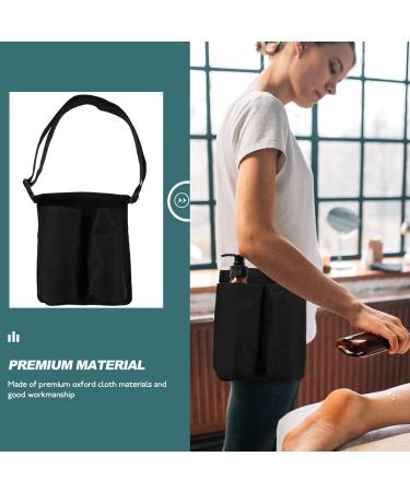 Kichvoe Professional Massage Bottle Bag | Double-Holster Waist Holder for Oil | Adjustable Belt Organizer for Home & Salon Use - Buy Online on GoSupps.com