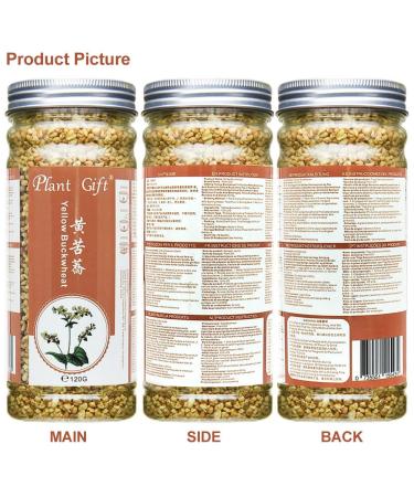 Plant Gift Yellow Buckwheat Tea 150g - Caffeine-Free Rich in Amino Acids Authentic Taste - Buy Now for Health Benefits! - Buy Online on GoSupps.com