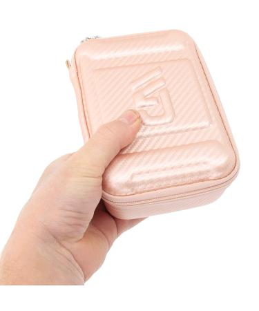 Rose Gold Clipper Blade Holder - Protective Storage Case for 12 Barber Blades | Hard Shell Impact-Resistant Outer Case - CASEMATIX - Buy Online on GoSupps.com
