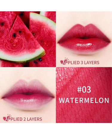Jingling Lip and Cheek Tint Stain - Waterproof Moisturizing Liquid Lipstick for Women | 7ml Watermelon Red - Buy Online on GoSupps.com