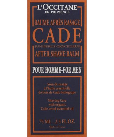 L'Occitane Soothing Cade After Shave Balm 2.5 Fl Oz - Calming Post-Shave Treatment - Buy Online on GoSupps.com