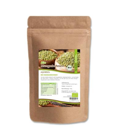 Mynatura Mung Beans (1kg) - High Protein Vegan Ingredient for Cooking & Stewing | Nutrient-Rich & Versatile i Beans - Buy Online on GoSupps.com